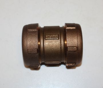1-1/2 inch CTS Short Brass Dresser Coupling