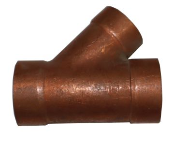 1-1/2 x 1-1/2 x 1-1/4 inch DWV Wye