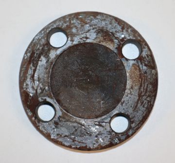 1-1/4 x 4-5/8 Black Blind Flange 4H