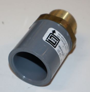 1 inch CPVC Schedule 80 Male Adapter with Brass Collar