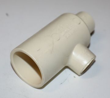 1 x 1/2 x 1/2 inch CPVC CTS Tee