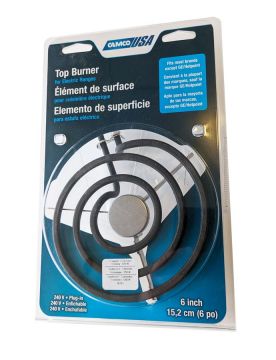 6 inch Universal Stove Element 1250W 3-TURN 00143