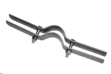 #108 1-1/2 inch Black Riser Clamp