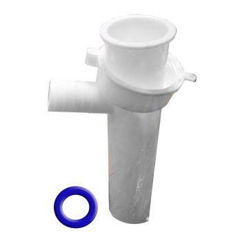 Eastern BT2-8DC-4 1-1/2 inch x 8 inch PVC QHU 3/4 inch Dishwasher Tailpiece