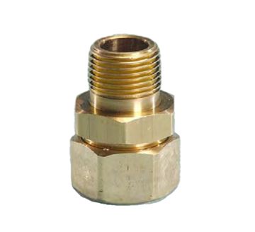 TracPipe FGP-FST-1000 1 inch AutoFlare x NPT Straight Fitting
