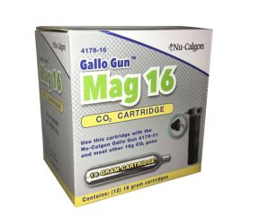 Nu-Calgon 4179-16 CO2 Gallo Gun Cartridge 12-Pack