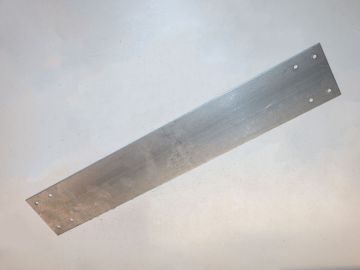 #919 3 x 18 inch 18 Gauge 8-Hole FHA Plate