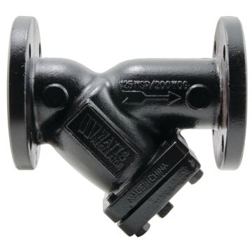 Watts 77F-DI 125# 3 inch Cast Iron Flange Wye Strainer 0825202