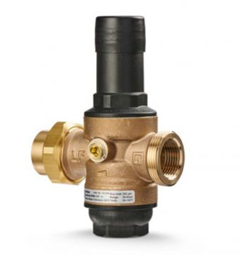 Resideo DS06-100-SUT-LF 1/2 inch Single Union NPT DialSet Pressure Regulating Valve