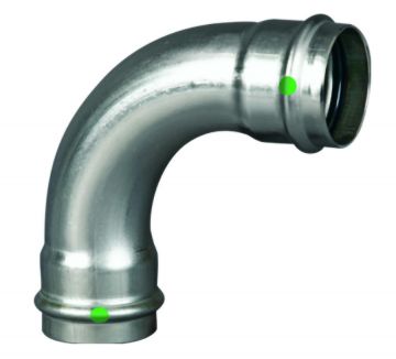 Viega 80405 ProPress Stainless Steel 316 3/4 inch 90 Elbow