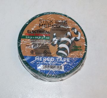 3/4 x 66 Foot Green Electrical Tape