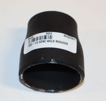 3 x 2-1/2 Concentric Weld Reducer