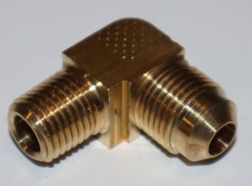 49-64 3/8 x 1/4 inch Male Flare 90 Elbow