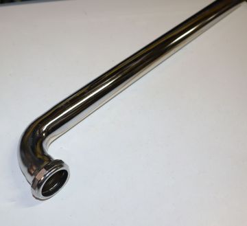 574202 1-1/2 x 24 20 Gauge Chrome Plated Waste Arm