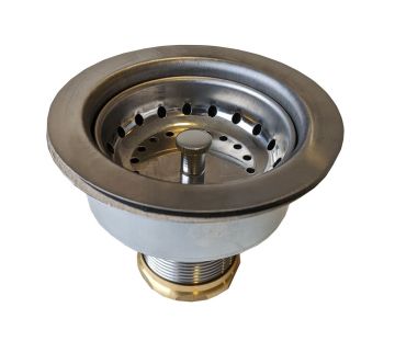 Contractors Edge Deep Cup SS Basket Strainer CE2610