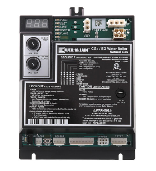 Supplies Depot WeilMcLain 381330024 UT Module Natural Gas