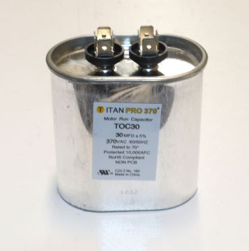 6100-6033 30 MFD 370V Run Capacitor