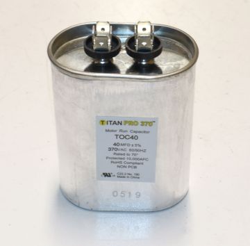 6100-6035 40 MFD 370V Run Capacitor