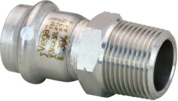 Viega ProPress Stainless 304 85047 1-1/4 inch Male Adapter
