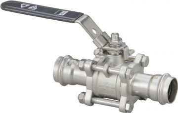 Viega 85134 Stainless Steel 316 ProPress Ball Valve 1 inch