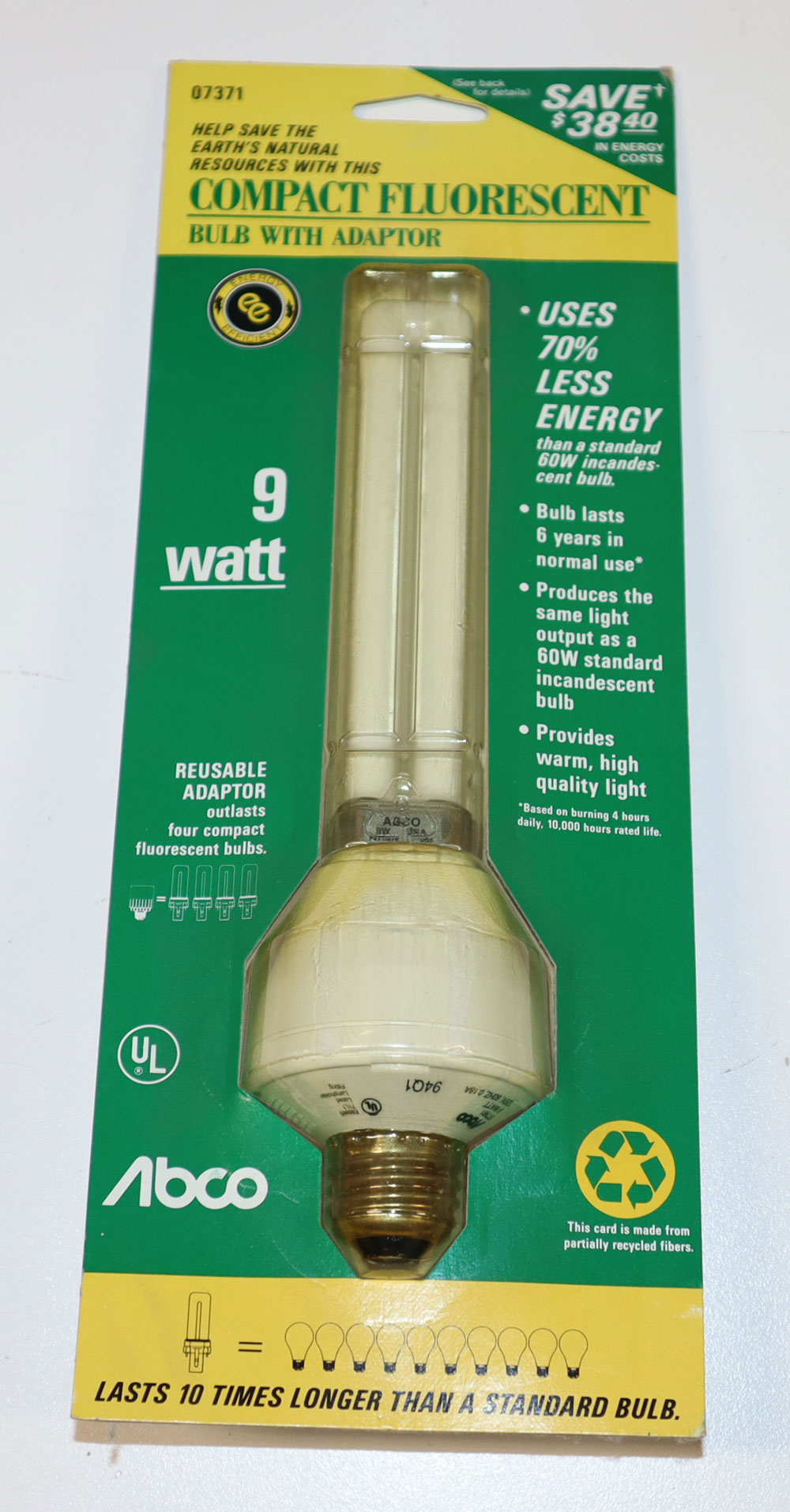 9 watt compact fluorescent bulb hotsell