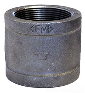 4 inch Galvanized Steel Malleable Right Hand Coupling