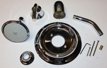 American Standard T038.501.002 Chrome Plated Tropic Shower Trim