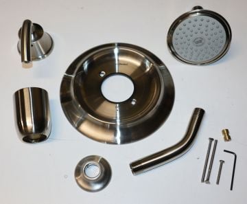 American Standard T038.501.295 Satin Nickel Tropic Shower Trim