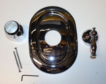 American Standard T440.500.002 Chrome Plated Quentin Valve Trim