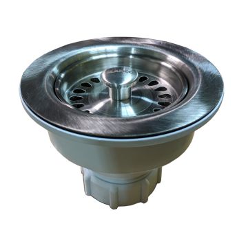 Blanco 441093 Stainless Steel Basket Strainer Satin Nickel