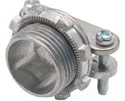 Bridgeport 665-DC2 1-1/2 inch Round Romex Connector