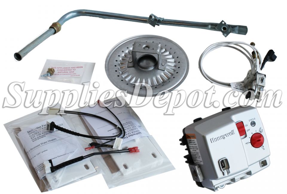 convert natural gas water heater to propane