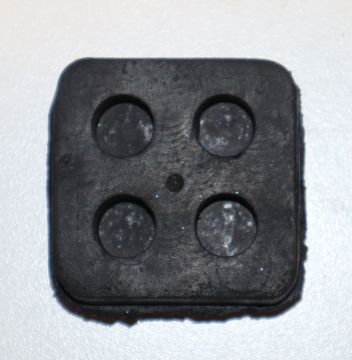 Bramec 19707 2 inch x2 inch Rubber Iso-Pad