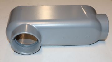 Bridgeport LB-46 2 inch Aluminum Rigid Conduit Body