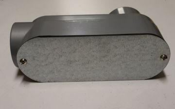 Bridgeport LB-48 3 inch Aluminum Rigid Conduit Body