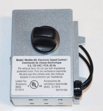 Broan 80L 120V Variable Speed Control