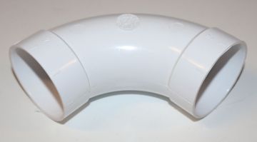 Broan CF382 2 inch 90-Degree Sweep Elbow