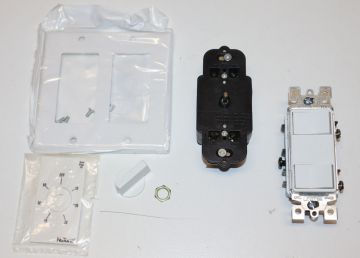 Broan VS67WH 60-Minute Timer with Two On/Off Switches