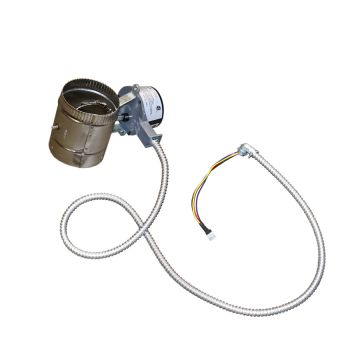Burnham 8116322 Vent Damper 5 inch with 8136290 Harness and Loose KO Gas Boilers
