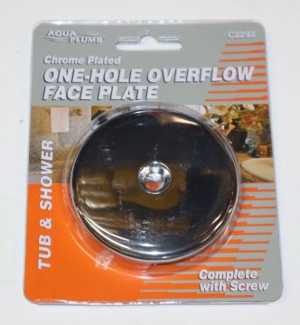 C2292 1-Hole Blank Face Plate with Screw