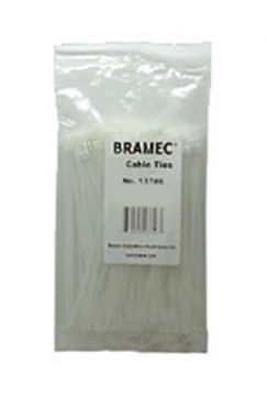 100 Pack Cable Ties 4 inch Natural