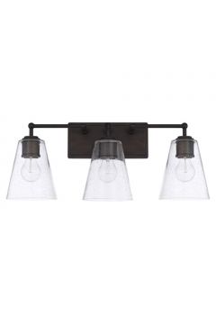 Capital 121731OB-463 Elijah 3-Light Vanity Fixture Old Bronze