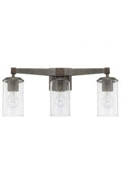 Capital 125931UG-435 Zac 3-Light Vanity Fixture Urban Grey