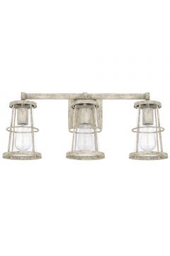 Capital 127431MS Beaufort 3-Light Vanity Fixture Mystic Sand