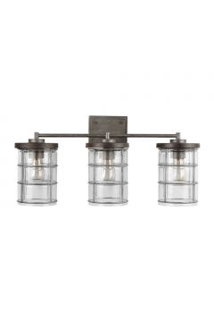 Capital 129431UG-439 Colby 3-Light Vanity Fixture Urban Grey