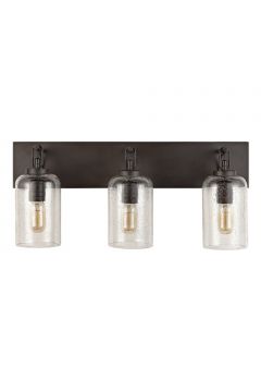 Capital 131331OB-464 Elijah 3-Light Vanity Fixture Old Bronze