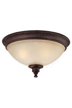 Capital 2273BB Hill House 2-Light Flushmount Ceiling Fixture Burnished Bronze