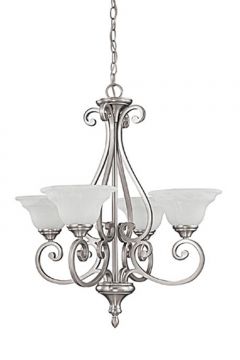Capital 3074MN-222 Chandler 4-Light Chandelier Matte Nickel