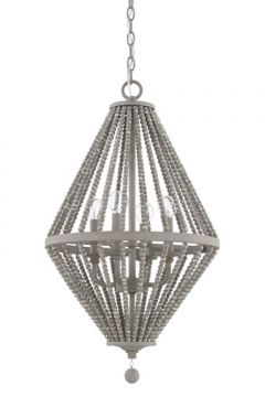 Capital 328041PG Kima 4-Light Pendant Paris Grey