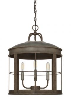Capital 329741UG Elijah 4-Light Pendant Urban Grey